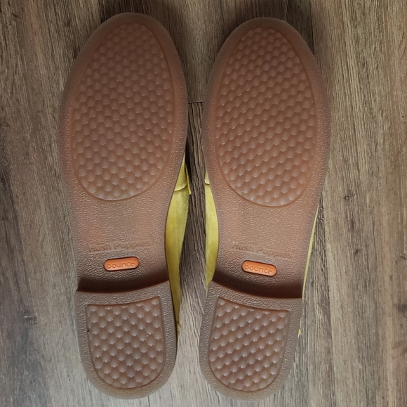 Hush Puppies Sunny Yellow Flats - Picture 6 of 7